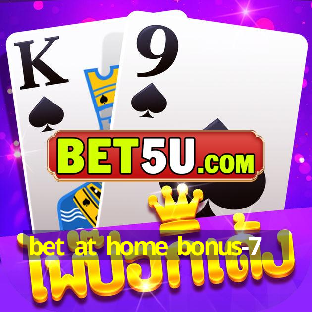 bet at home bonus